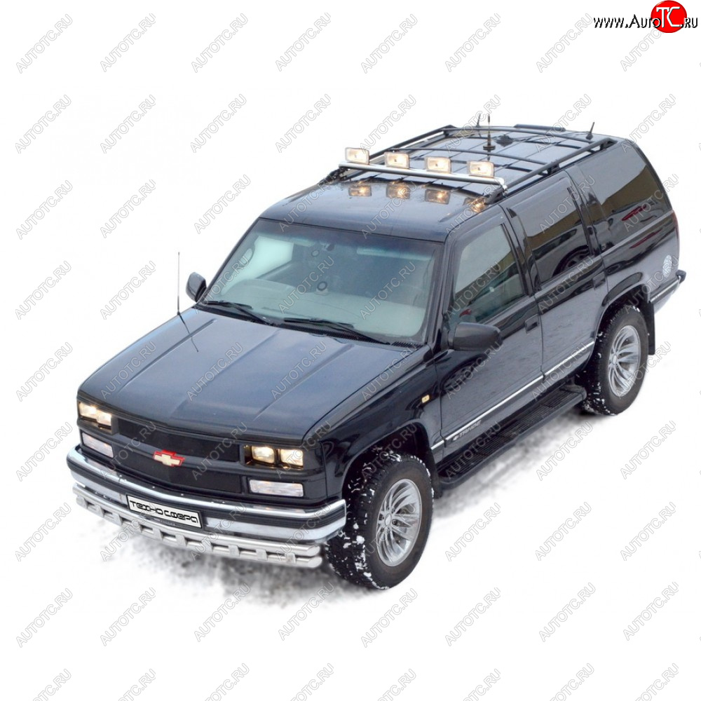 8 499 р. Труба  под  противотуманки (крепеж на рейлинги), d51  CHEVROLET  TAHOE    КРАШ  2061 к  с доставкой в г. Вологда