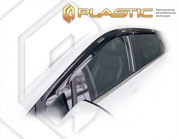 2 079 р. Дефлектора окон CA-Plastic Wuling Jiachen минивэн (2022-2025) (серия Сlassic полупрозрачный)  с доставкой в г. Вологда. Увеличить фотографию 2