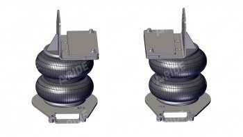 Пневмоподвеска Hyundai HD170, передняя ось Арайд (т)29050.01