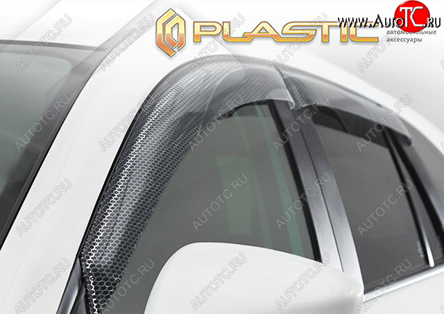 2 199 р. Дефлектора окон (Япония) CA-Plastic  Suzuki Escudo  YEA1S,YD21S,YE21S (2015-2025) дорестайлинг, рестайлинг (Art графит)  с доставкой в г. Вологда