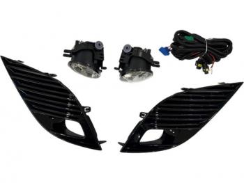 Комплект противотуманных фар (с проводкой, рамкой) BodyParts Toyota Camry  XV70 (2017-2021) дорестайлинг