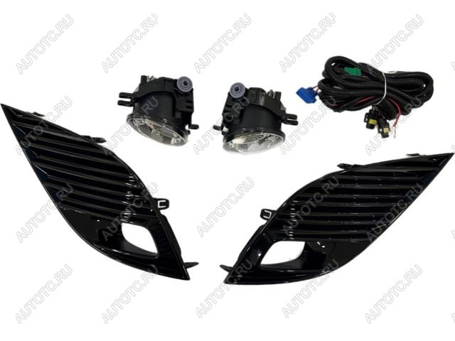 3 899 р. Комплект противотуманных фар (с проводкой, рамкой) BodyParts  Toyota Camry  XV70 (2017-2021) дорестайлинг  с доставкой в г. Вологда