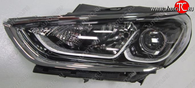 6 699 р. Левая фара (корректор) CHINA  Hyundai Sonata  LF (2017-2019) рестайлинг  с доставкой в г. Вологда
