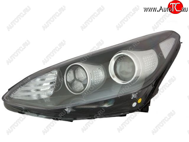 8 599 р. Левая фара (корректор, диодная) BODYPARTS  KIA Sportage  4 QL (2016-2018) дорестайлинг  с доставкой в г. Вологда