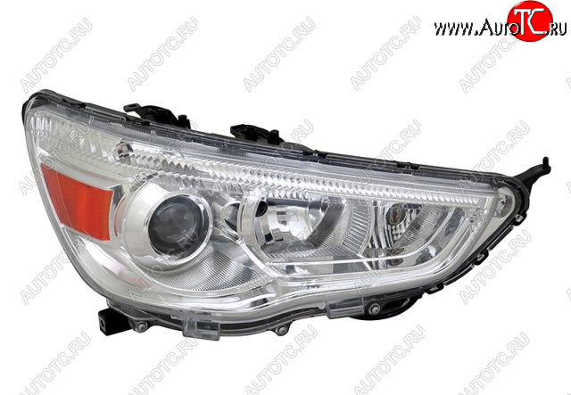 8 849 р. Правая фара (c электрокорректором) BODYPARTS Mitsubishi ASX дорестайлинг (2010-2012)  с доставкой в г. Вологда
