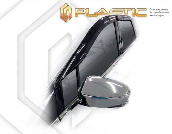 2 079 р. Дефлектора окон (рынок Юго-Восточной Азии) CA-Plastic  Mitsubishi Xpander Cross  NC1W (2022-2025) минивэн рестайлинг (серия Classic полупрозрачный)  с доставкой в г. Вологда. Увеличить фотографию 2