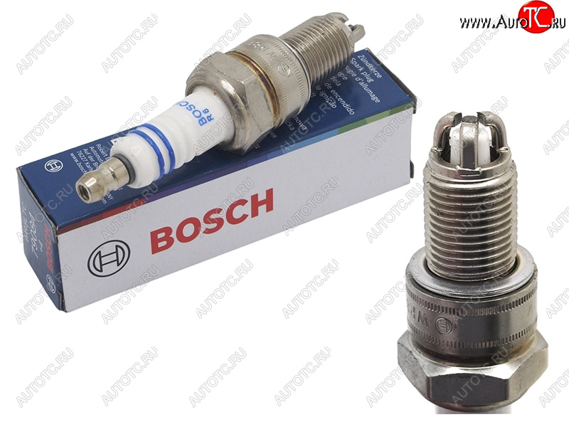 369 р. Свеча зажигания AUDI/SKODA/VW 1.6/1.8/2.5 95-/VAZ 2101-2111,2115 не инжекторные BOSCH 0242229658 BOSCH 0242229658  с доставкой в г. Вологда