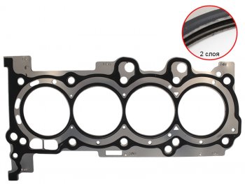 Проклдака ГБЦ HYUNDAI SOLARIS 17-KIA RIO 17- G4LC 1,4 (металл) DYG 2231103500M
