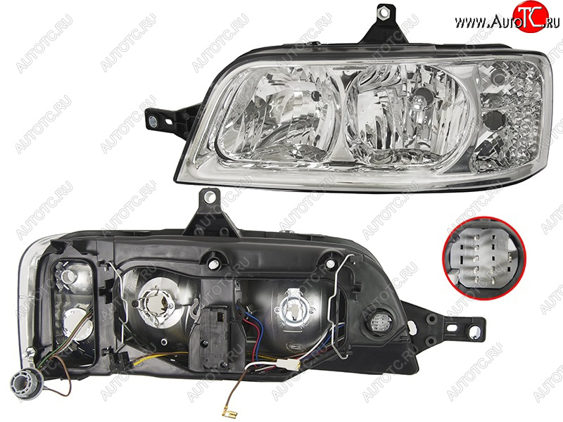 7 999 р. Фара левая (с электрокорректором) AYFAR  CITROEN Jumper  244 (2002-2006) рестайлинг  с доставкой в г. Вологда