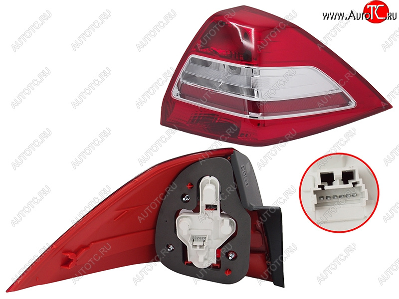 3 399 р. Фонарь задний правый (с платой) MARS  Renault Megane  седан (2006-2009)  рестайлинг  с доставкой в г. Вологда