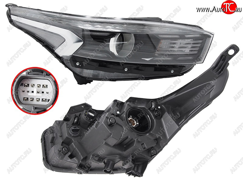 20 699 р. Фара правая (галоген, ДХО) SAT  KIA Cerato  4 BD (2021-2025) рестайлинг седан  с доставкой в г. Вологда