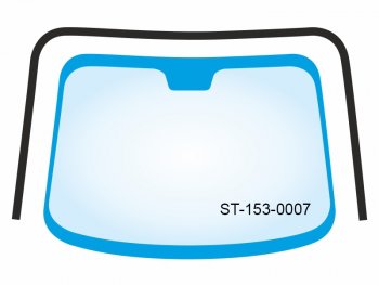 Молдинг лобового стекла (П-образный) Kia Cerato 08-13  Forte 08-13 SAT ST-153-0007
