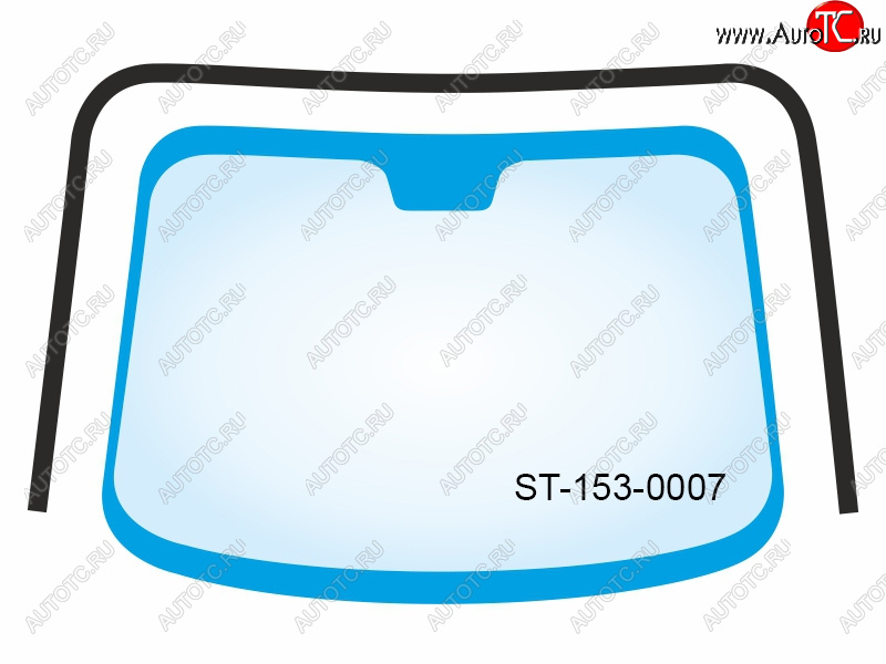 1 299 р. Молдинг лобового стекла (П-образный) Kia Cerato 08-13  Forte 08-13 SAT ST-153-0007  с доставкой в г. Вологда