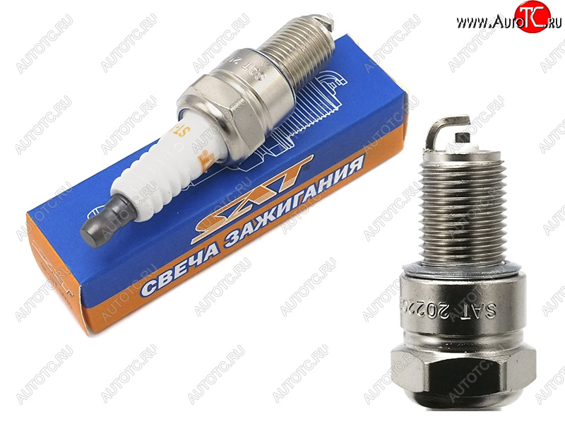 99 р. Свеча зажигания CHEVROLET AVEOKALOS 05-LADA GRANTAKALINALARGUS 11-NIVA 76-MMC L200 86-07 SAT ST-177-0031  с доставкой в г. Вологда
