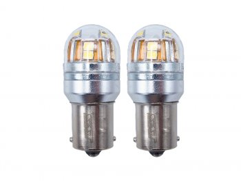 Лампа дополнительного освещения 12V P21W 2.8W320LM  Canbus LED (Комплект 2 шт.) SAT ST-175-0064