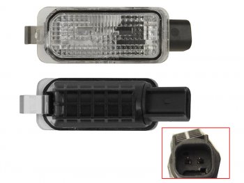 Подсветка номерного знака Ford Fiesta 08-19  Focus 04-11  Kuga 08-13  Mondeo 14-19 SAT ST-5105886