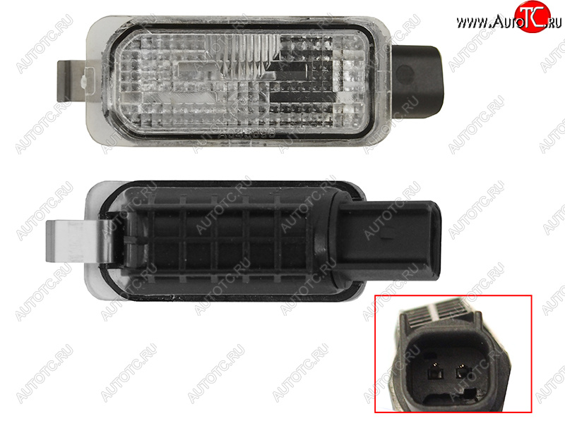 359 р. Подсветка номерного знака Ford Fiesta 08-19  Focus 04-11  Kuga 08-13  Mondeo 14-19 SAT ST-5105886  с доставкой в г. Вологда
