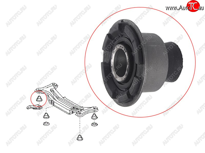 419 р. Сайлентблок Toyota Camry (XV30,XV40,XV50) 01-21  Camry UAEUSA 01-17 SAT ST-52271-33030  с доставкой в г. Вологда