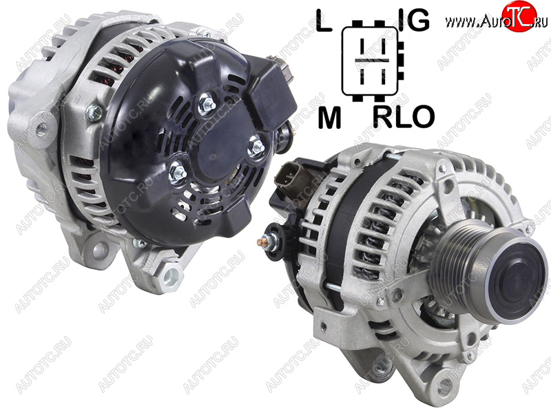 9 499 р. Генератор TOYOTA CAMRY 2.4 01-06/RAV4 2.4 05- 2AZFE ACA31L/ACA33L 12V 100A SAT ST-27060-28361, st2706028361 SAT ST-27060-28361  с доставкой в г. Вологда