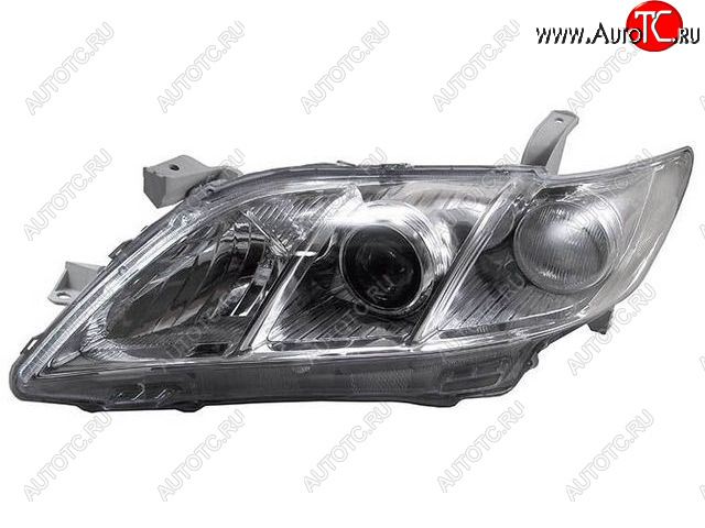 0 р. Левая фара CHINA Toyota Camry XV40 дорестайлинг (2006-2008)  с доставкой в г. Вологда