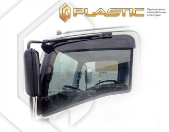 Дефлектора окон CA-Plastic Volvo FMX седельный тягач дорестайлинг (2010-2017) (серия Classic прозрачный )