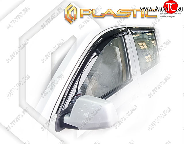 1 999 р. Дефлектор окон CA-Plastic Wuling Hongguang V (2019-2023) (Classic полупрозрачный)  с доставкой в г. Вологда