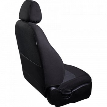 24 699 р. Комплект чехлов сидений (ЖАККАРД) Chevrolet Aveo T200 хэтчбек 5 дв (2002-2008) (Черный+белый)  с доставкой в г. Вологда. Увеличить фотографию 4