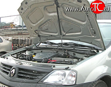 3 399 р. Упор капота Lada Largus (2012-н.в.) Logan (2004-н.в.) ТехноМастер ТехноМастер 8231.6500.04  с доставкой в г. Вологда