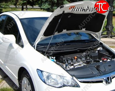 3 399 р. Упор капота Honda Civic седан (2006-2012) ТехноМастер ТехноМастер 8231.7000.04  с доставкой в г. Вологда