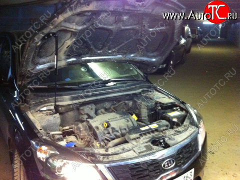 2 449 р. Упор капота Kia Ceed I (2010-2012) ТехноМастер ТехноМастер 8231.8000.04  с доставкой в г. Вологда