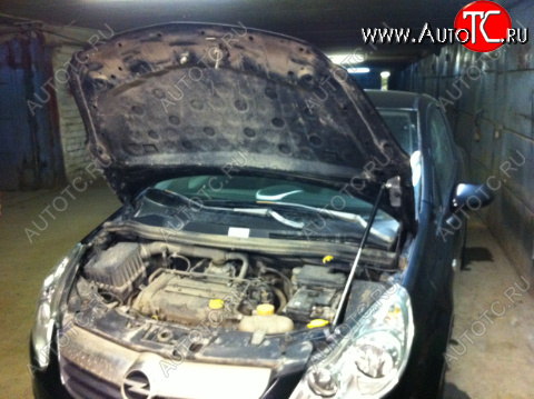 3 399 р. Упор капота Opel Corsa D (2006-н.в.) ТехноМастер ТехноМастер 8231.8600.04  с доставкой в г. Вологда