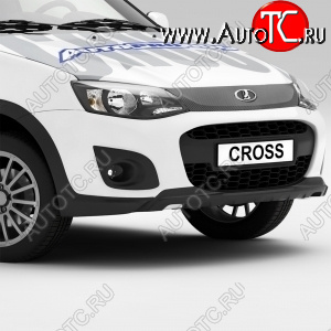 1 249 р. Накладка бампера переднего CROSS Автопродукт Autoproduct ар0600  с доставкой в г. Вологда