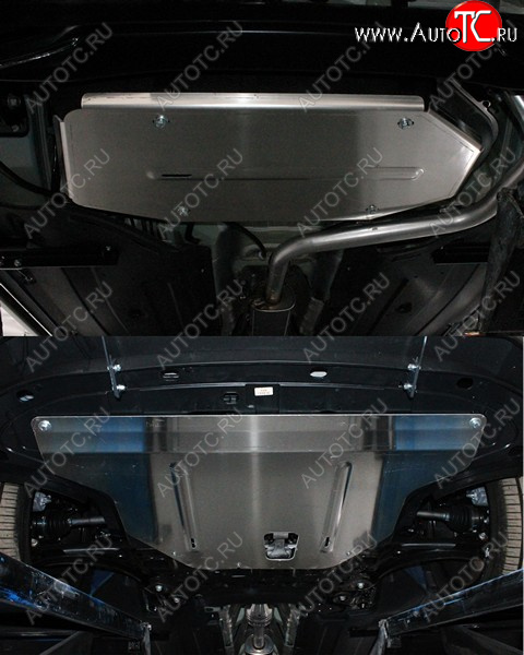 16 749 р. Защиты комплект (картер, кпп, бак) ТСС Тюнинг KIA Soul SK3 (2018-2022) (алюминий 4 мм)  с доставкой в г. Вологда