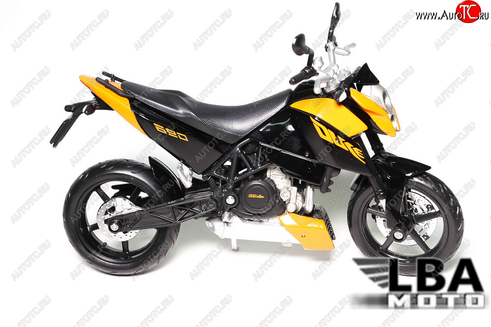 1 599 р. Модель мотоцикла KTM 690 DUKE Оранжевого цвета масштаб 112  пм-00002212  с доставкой в г. Вологда