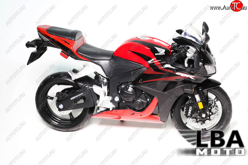 1 599 р. Модель мотоцикла Honda CBR600RR 07-08 Красно-Черного цвета масштаб 112  пм-00002214  с доставкой в г. Вологда