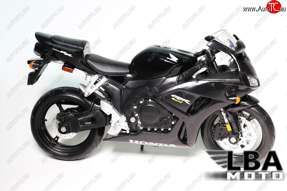 1 599 р. Модель мотоцикла Honda CBR1000RR 06-07 Черного цвета масштаб 112  пм-00002219  с доставкой в г. Вологда