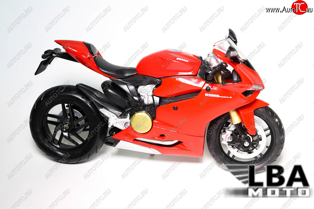 1 599 р. Модель мотоцикла Ducati 1199 Красного цвета масштаб 112  пм-00002232  с доставкой в г. Вологда