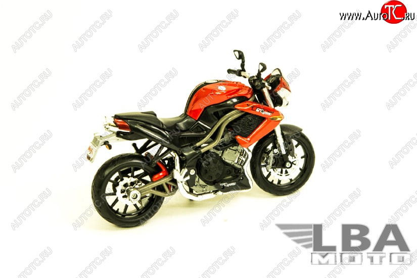 1 599 р. Модель мотоцикла Benelli Tornado Naked Tre160 Красного цвета масштаб 112  пм-00002293  с доставкой в г. Вологда