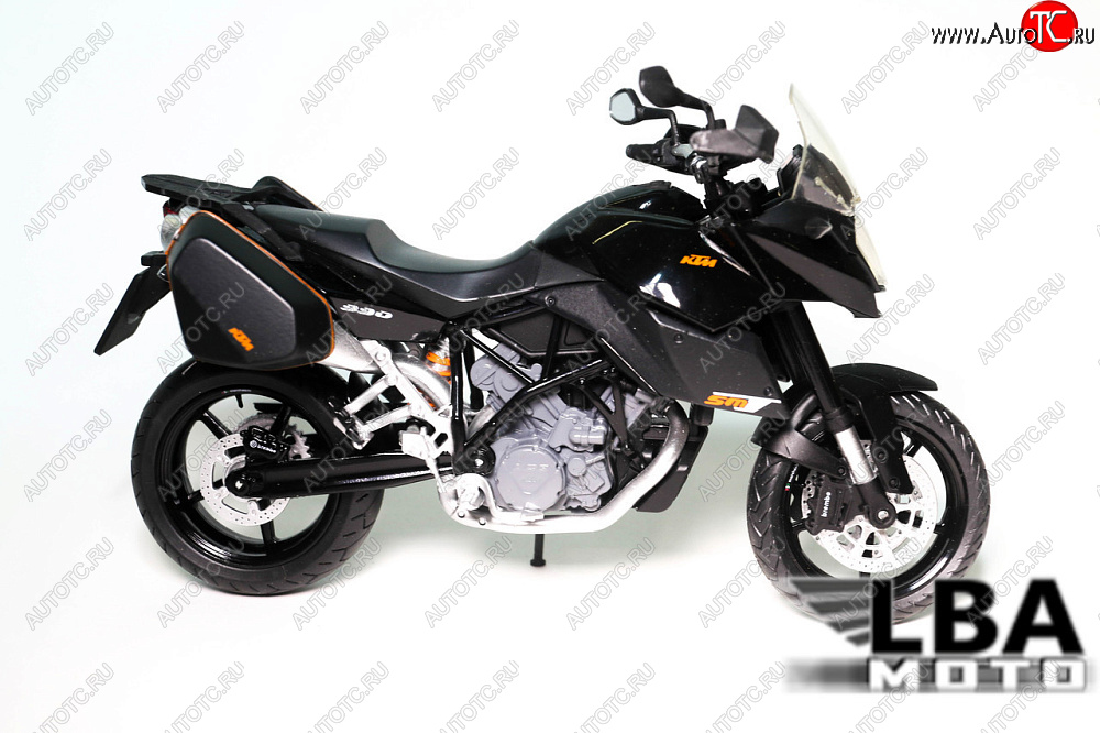 1 599 р. Модель мотоцикла KTM 990SM Черного цвета масштаб 112  пм-00002497  с доставкой в г. Вологда