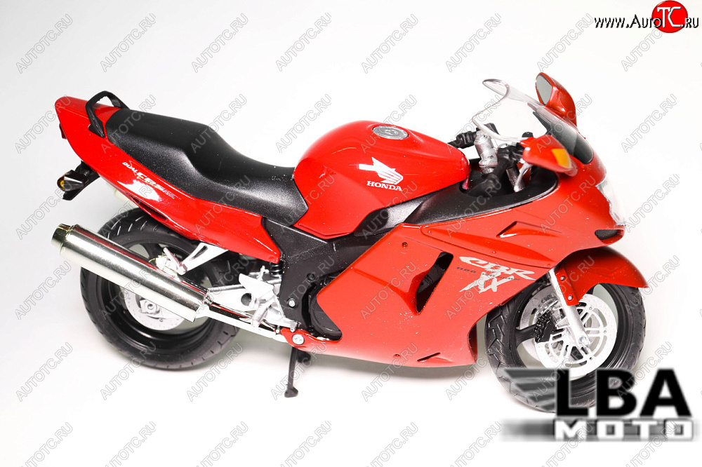1 599 р. Модель мотоцикла Honda CBR1100xx Красного цвета масштаб 1 12  пм-00000847  с доставкой в г. Вологда