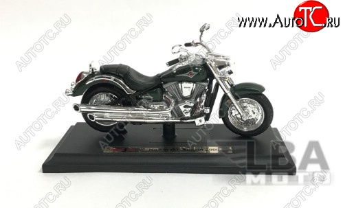 1 299 р. Модель мотоцикла Kawasaki Vulcan 2000 масштаб 118  пм-00016575  с доставкой в г. Вологда