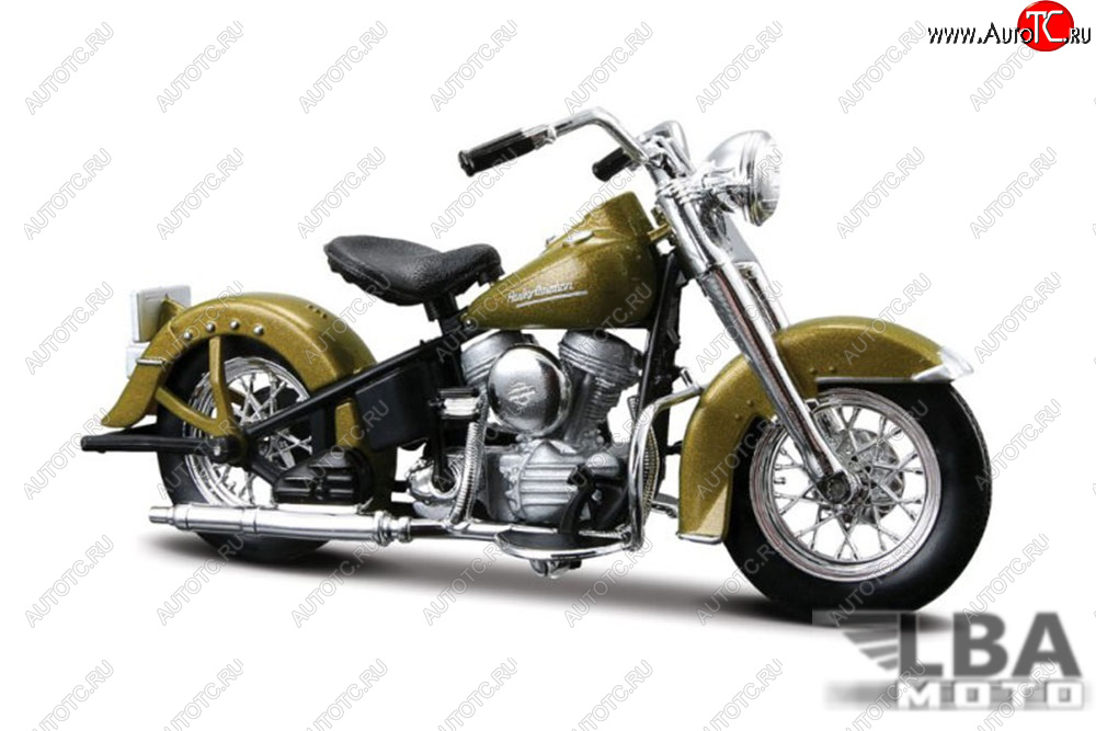 1 959 р. Модель мотоцикла Harley-Davidson Hydra Glide 74FL 1953 масштаб 118  пм-00016586  с доставкой в г. Вологда