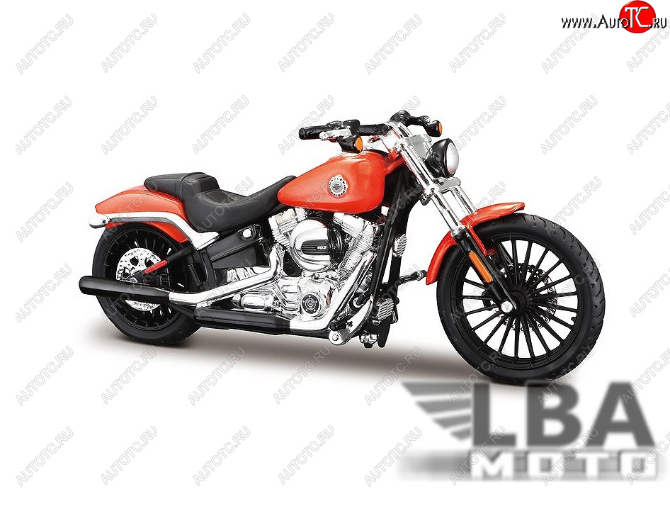 1 959 р. Модель мотоцикла Harley-Davidson Breakout 2016 масштаб 118  пм-00016590  с доставкой в г. Вологда