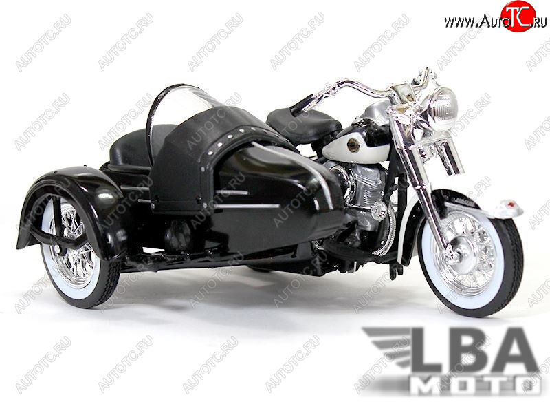 1 959 р. Модель мотоцикла Harley-Davidson DUO Glide FLH 1958 масштаб 118  пм-00016594  с доставкой в г. Вологда