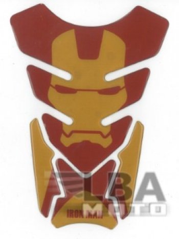 1 329 р. Наклейка на бак для мотоцикла Iron Man  пм-00017082  с доставкой в г. Вологда. Увеличить фотографию 2