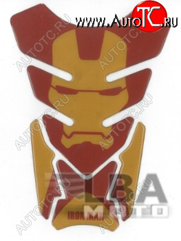 1 329 р. Наклейка на бак для мотоцикла Iron Man  пм-00017082  с доставкой в г. Вологда