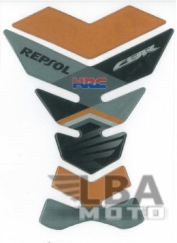 1 279 р. Наклейка на бак для мотоцикла Honda CBR HRC Repsol  пм-00017092  с доставкой в г. Вологда. Увеличить фотографию 2