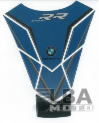 1 329 р. Наклейка на бак для мотоцикла BMW S1000RR Синяя  пм-00017098  с доставкой в г. Вологда. Увеличить фотографию 2