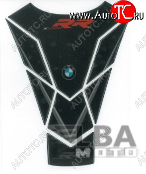 1 279 р. Наклейка на бак для мотоцикла BMW S1000RR Черно-Красная  пм-00017101  с доставкой в г. Вологда