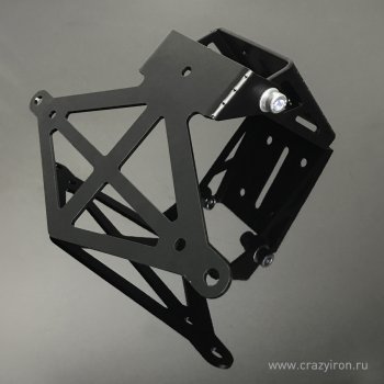 2 399 р. CRAZY IRON Рамка крепления номерного знака SPORT, регулируемая, метал  5563  с доставкой в г. Вологда. Увеличить фотографию 2